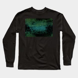 Spiderweb in Green Teal - Dark Souls Glamour Goths Long Sleeve T-Shirt